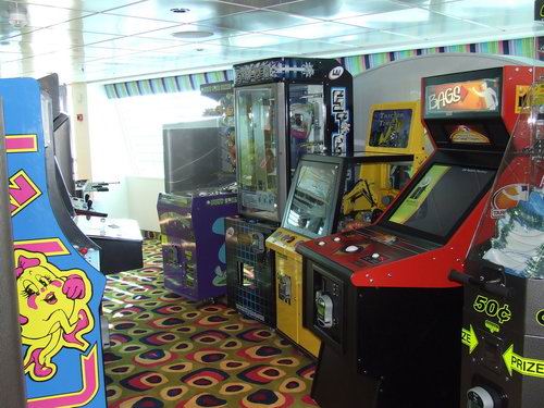 dance music arcade game